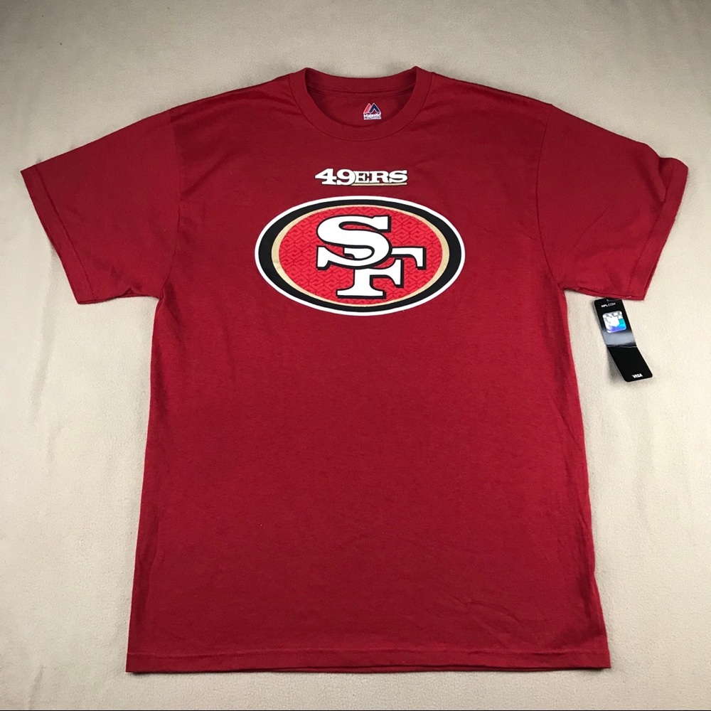 NFL San Francisco 49ers Red Graphic T Shirt Large